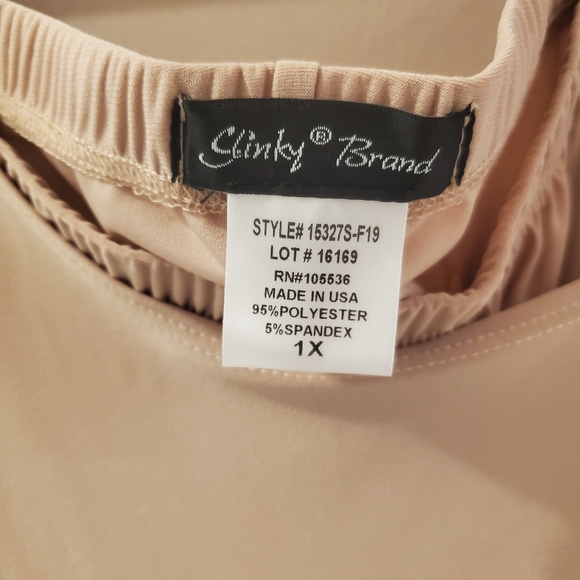 * Slinky Brand Plus Size 2 pc pant set, 1X - Picture 7 of 8